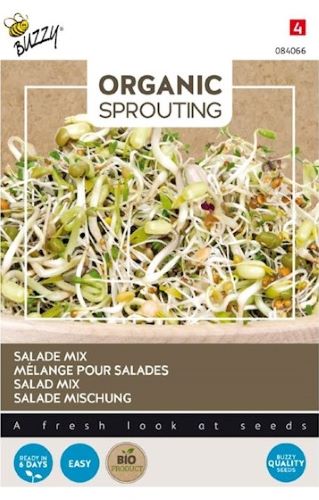 Sprouting Salad Mix ORGANIC Seeds